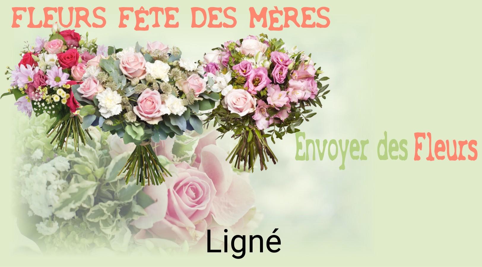 Bouquet de Fête des Mères livré à Ligné